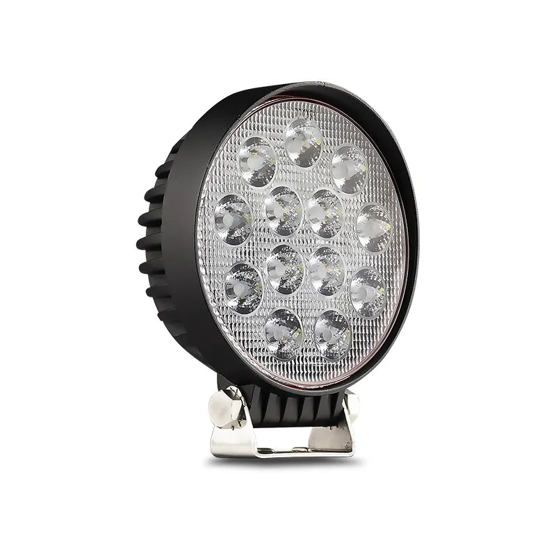 LED Autolamps FL39W 10/30V Heavy Duty 39 Watt Flood Lamp Black Die Cast Alloy