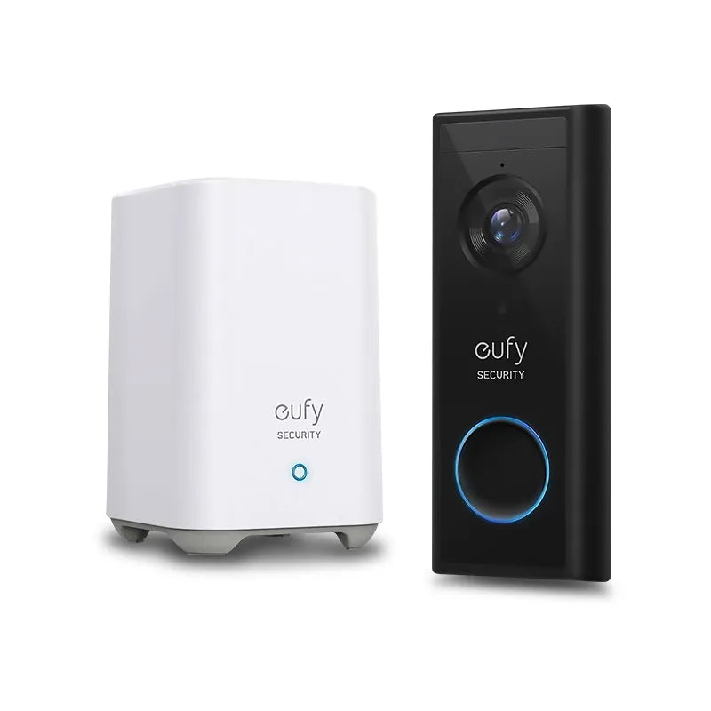 eufy E8210CW1 Battery-Powered Wireless Video Doorbell with 2K HD