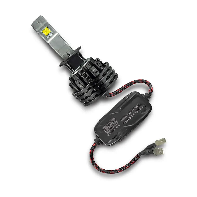 LED Autolamps H1-5000LM 9/32V H1 LED Headlight Kit Single Beam Twin Blister