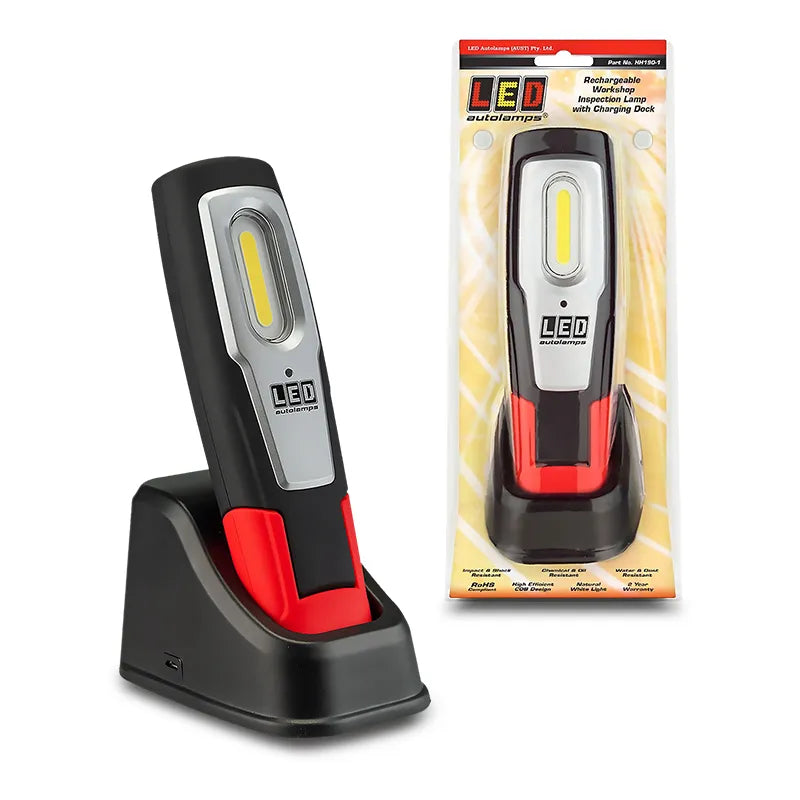 LED Autolamps HH190-1 Rechargeable Workshop Inspection Lamp