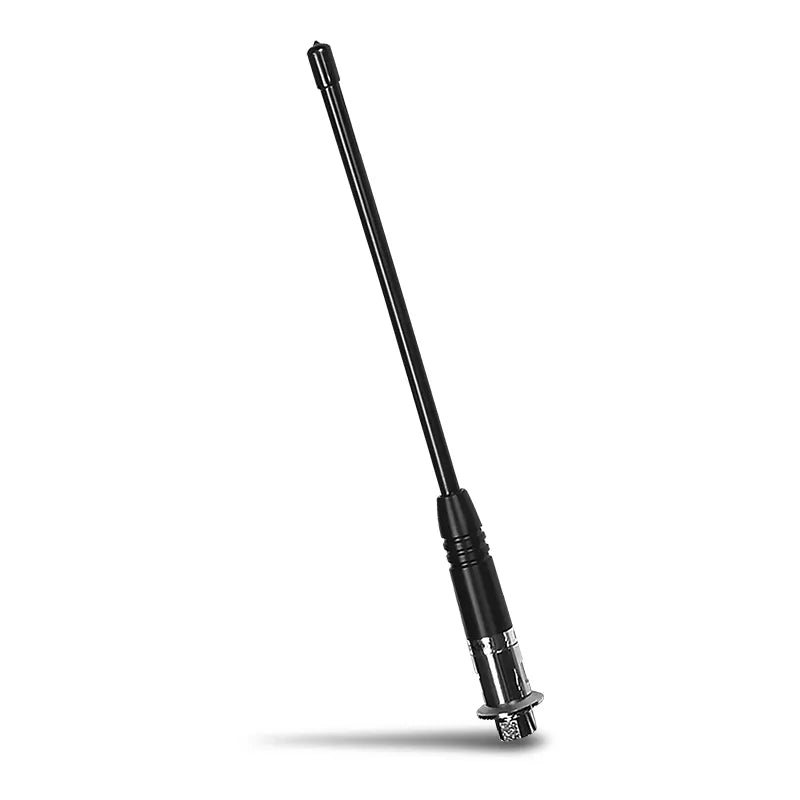 Uniden AT380 3.0 dBi Gain UHF Antenna – Highly Flexible Rubber Whip with Black Heat Shrink