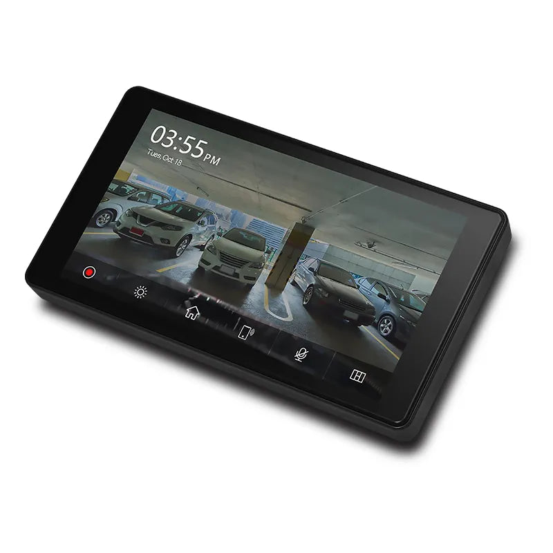 Parkmate PM-51W 5.0" Wireless Smart Monitor Single Channel DVR with Front Dash Camera