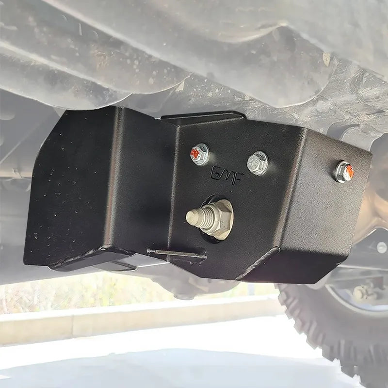 GMF4x4 MG-2002 (2002-MG) Trailing Arm Sensor Guard in Black Powder Coat To Suit Ford Ranger Raptor 2022+