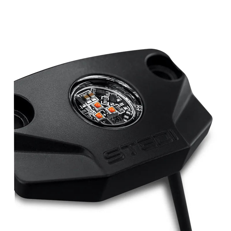 STEDI LEDROCK-AMB-1PC Surface LED Rock Light (1500K)