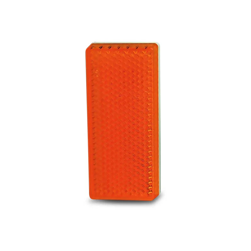 LED Autolamps 7030AB Amber Reflector In Bulk Self Adhesive Pack Of 100