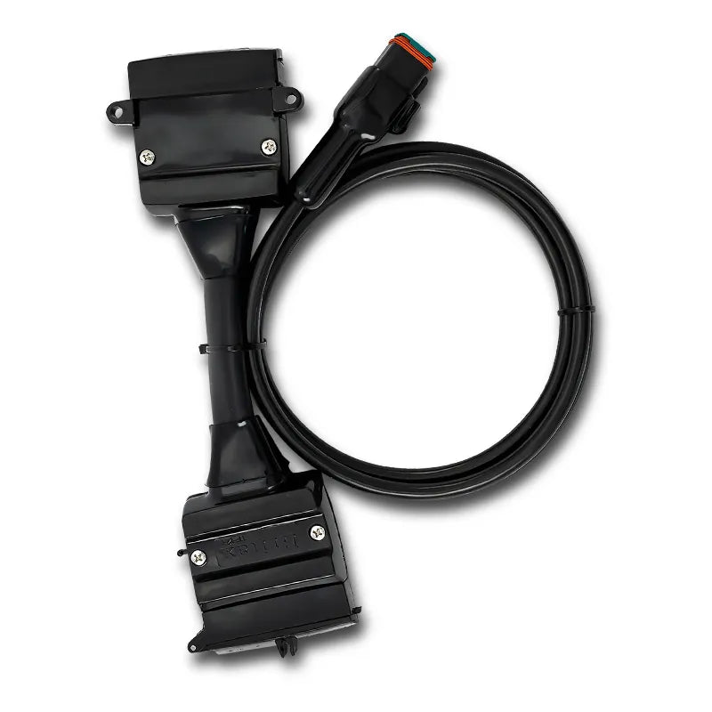 Elecbrakes A 12-12 Plug and Play Adapter - 12 Flat to 12 Flat Socket