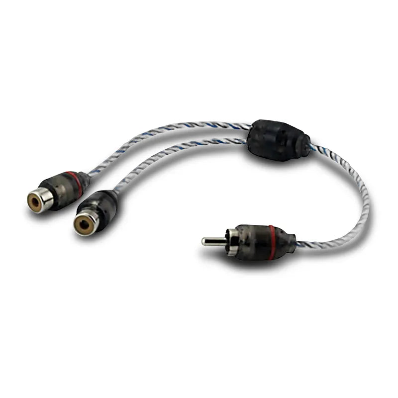 DNA BRCA421BU Bulk 1 Male RCA to 2 Female RCA Y Split Pro Spec Interconnect Audio Cable