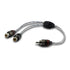 DNA BRCA421BU Bulk 1 Male RCA to 2 Female RCA Y Split Pro Spec Interconnect Audio Cable