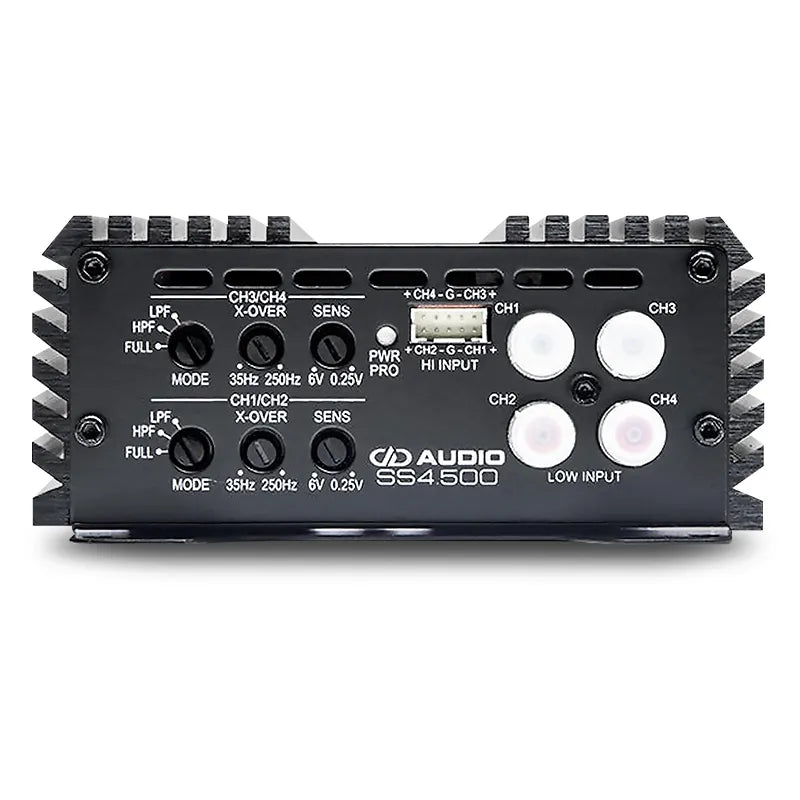 DD Audio DD-SS4.500 500 Watt 4 Channel Amplifier