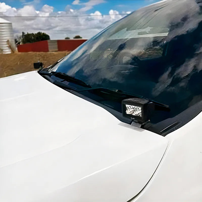 GMF4x4 LB-022 (022-LB) LED Light Bonnet Mount brackets (No Lights) To Suit PX Ranger/Raptor 2011-2022 - Pair