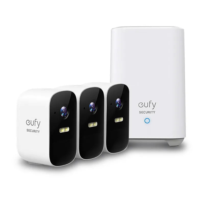 eufy T8862CD1 eufyCam 2C Pro 2K 3-Camera Set