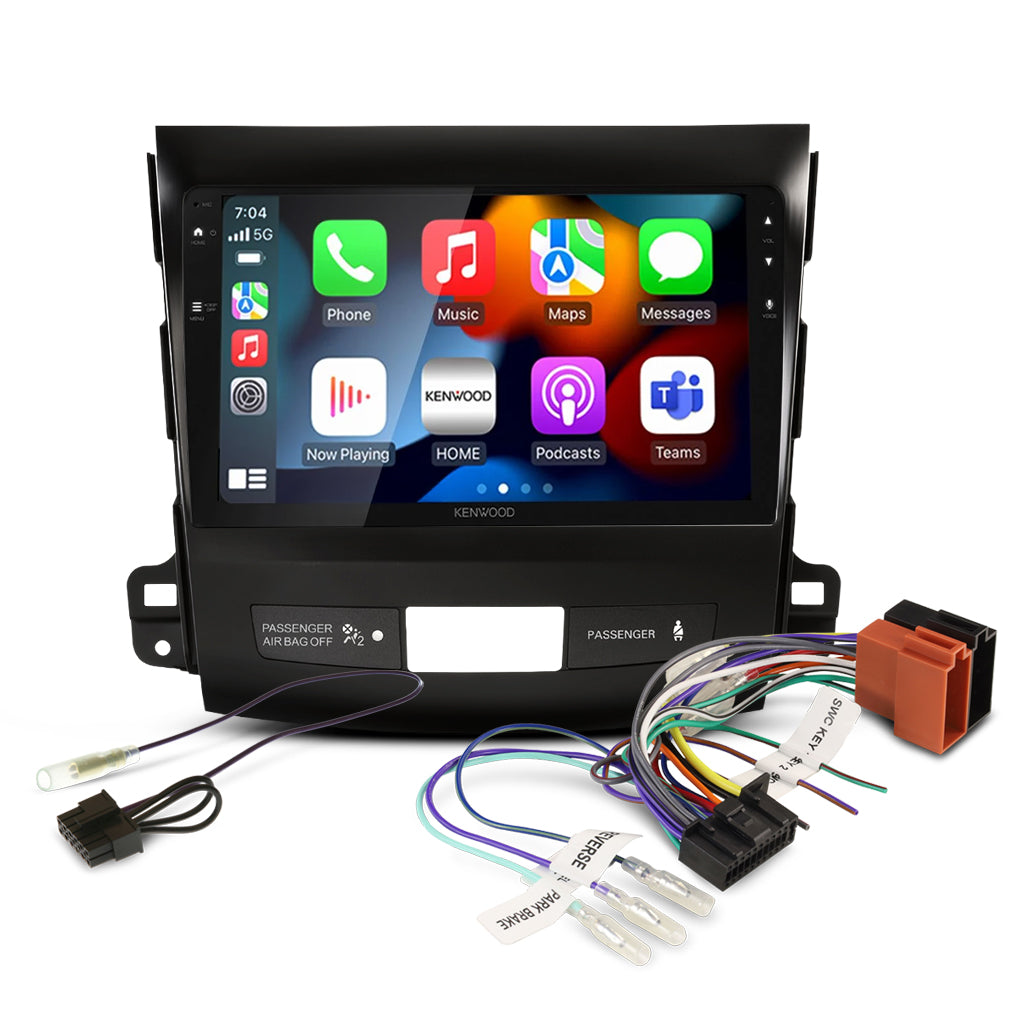 DMX80AXS Bundle - MITSUBISHI PEUGEOT 2010-2012 [COMPATIBLE WITH KENWOOD DMX80AXS] (AKMB11/APP8KE8)/SWC-APKWPL