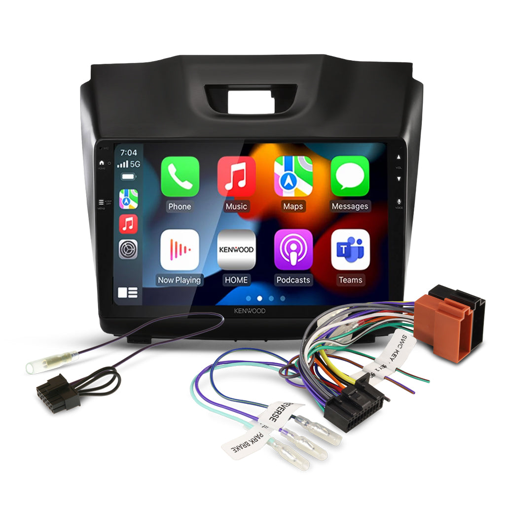 DMX80AXS Bundle - HOLDEN COLORADO 2014-2016 [COMPATIBLE WITH KENWOOD DMX80AXS] (AKTGM9B/APP8KE8)/SWC-APKWPL