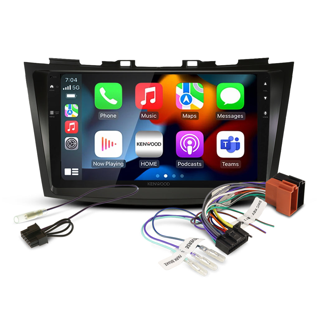 DMX80AXS Bundle - SUZUKI SWIFT 2011-2017 [COMPATIBLE WITH KENWOOD DMX80AXS] (AKSZ2/APP8KE8)/SWC-APKWPL