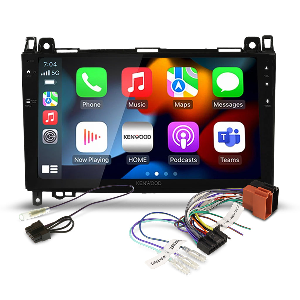 DMX80AXS Bundle - MERCEDES VOLKSWAGEN VARIOUS 2005-2018 [COMPATIBLE WITH KENWOOD DMX80AXS] (AKMC2/APP8KE8)/SWC-APKWPL