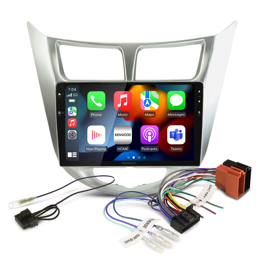 DMX80AXS Bundle - HYUNDAI ACCENT 2016-2020 [COMPATIBLE WITH KENWOOD DMX80AXS] (AKHY23/APP8KE8)/SWC-APKWPL