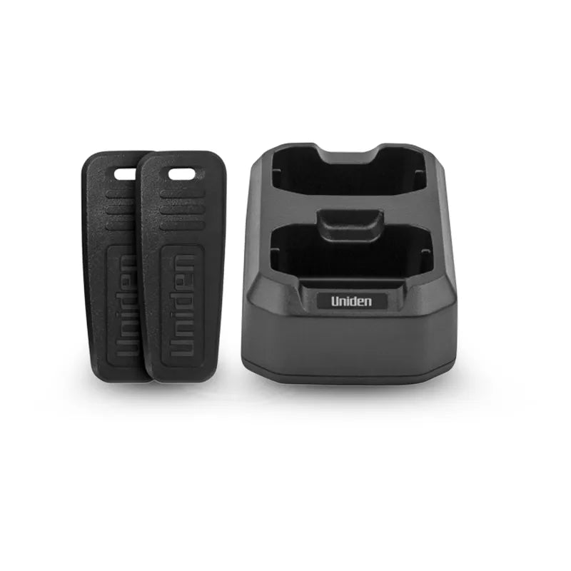 Uniden UH825-2TP 2 Watt UHF Handheld 2-Way Radio Tradies Pack