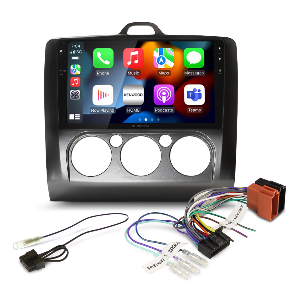 DMX80AXS Bundle - FORD FOCUS 2005-2011 [COMPATIBLE WITH KENWOOD DMX80AXS] (AKFO5/APP8KE8)/SWC-APKWPL