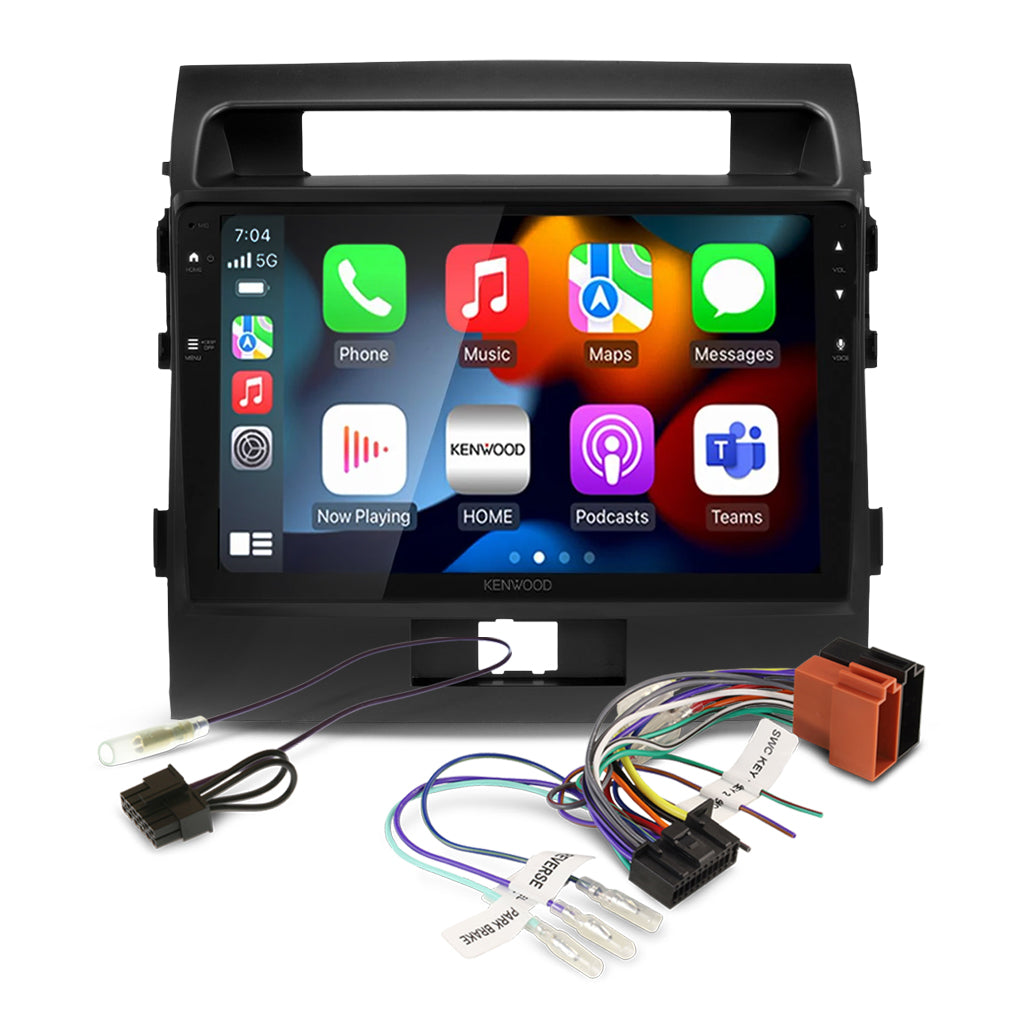 DMX80AXS Bundle - MODEL TOYOTA LANDCRUISER 200 SERIES (2012-2021) [COMPATIBLE WITH KENWOOD DMX80AXS] (AKTO43/APP8KE8)/SWC-APKWPL