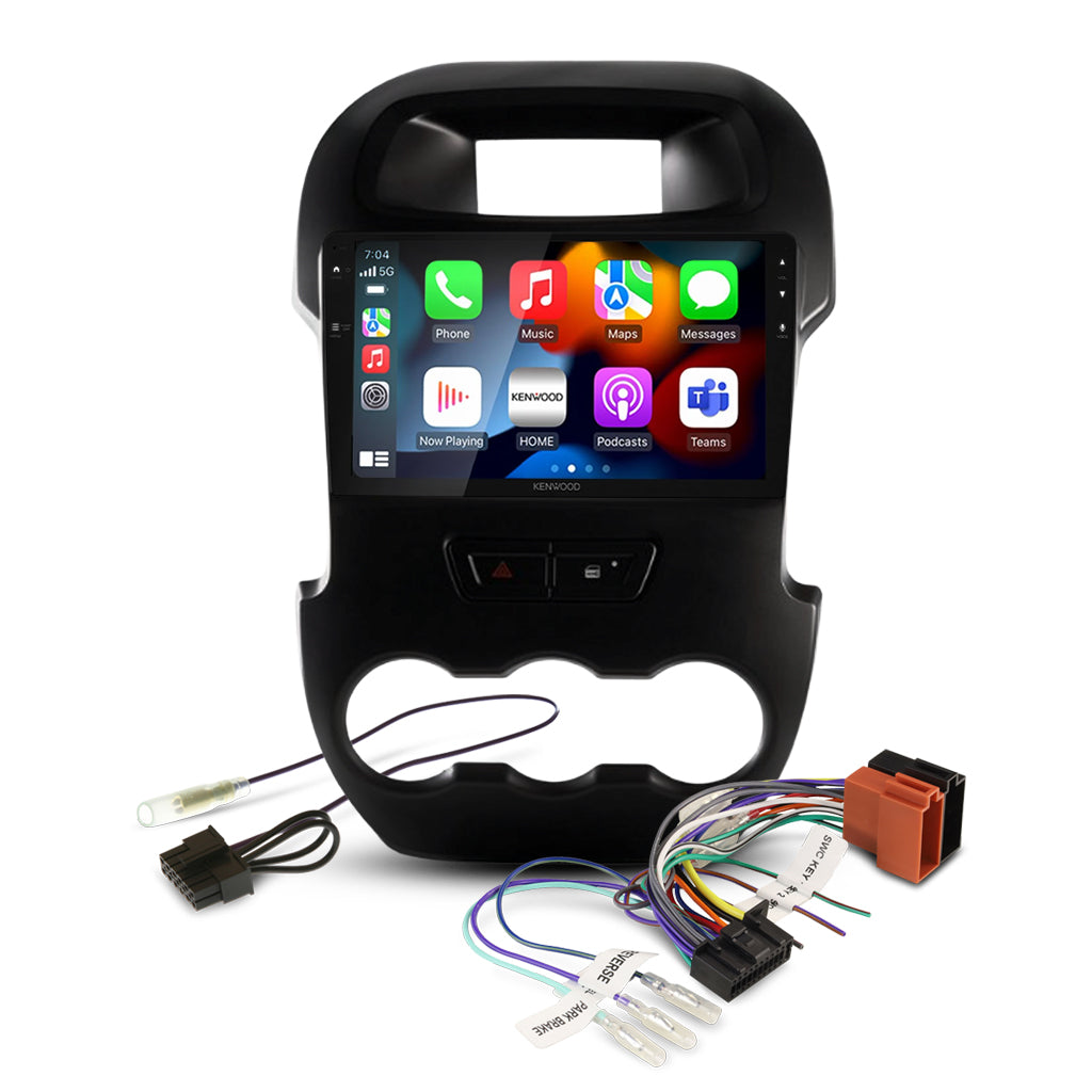 DMX80AXS Bundle - FORD RANGER 2012-2015 [COMPATIBLE WITH KENWOOD DMX80AXS] (AKFO2/APP8KE8)/SWC-APKWPL