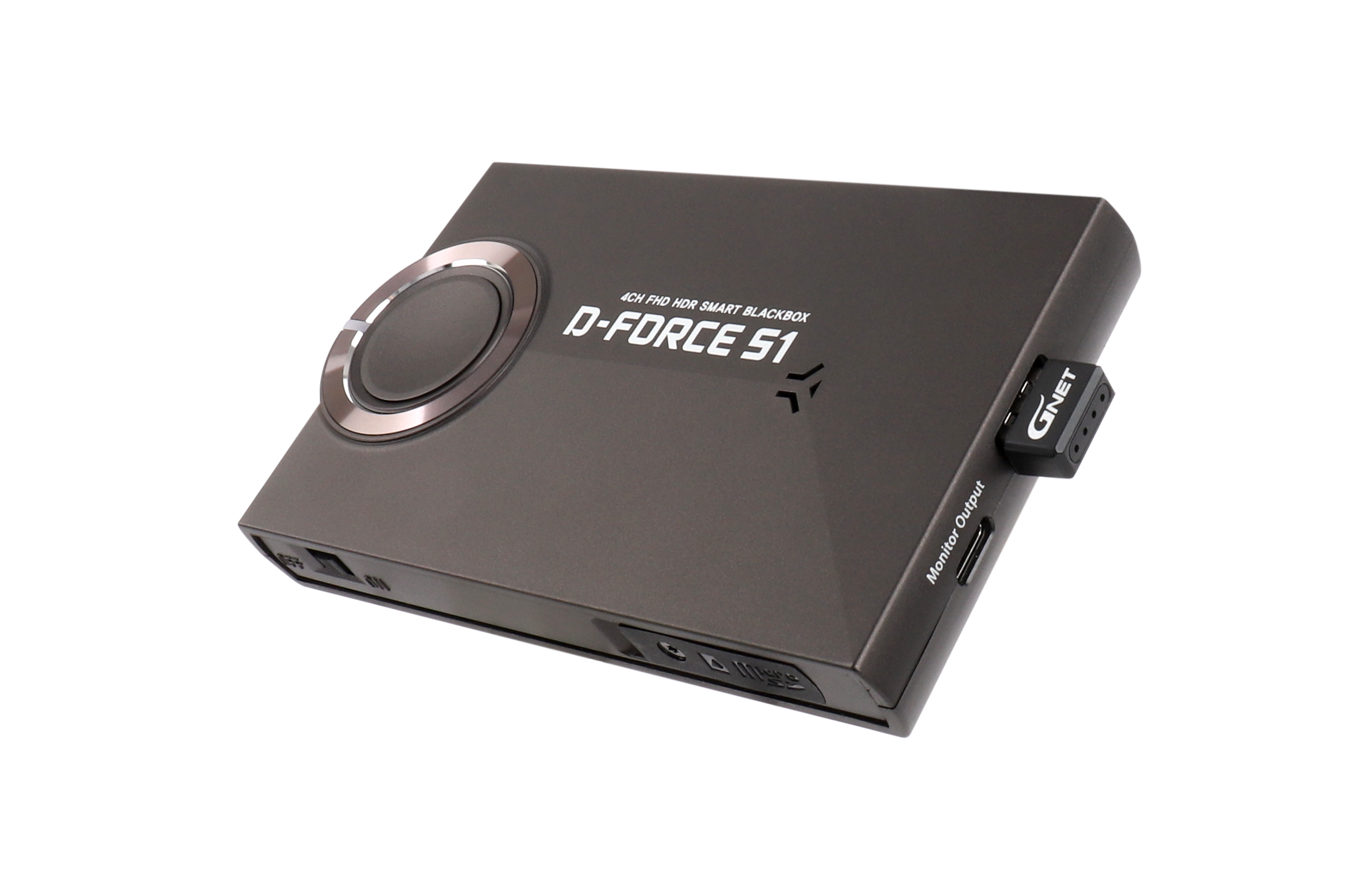 GNET D-FORCE S1 4CH FHD Truck, Bus & Caravan Dash Cam