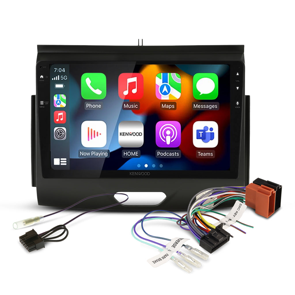 DMX80AXS Bundle - FORD RANGER & EVEREST 2015-2021  [COMPATIBLE WITH KENWOOD DMX80AXS] (AKTFO6/APP8KE8)/SWC-APKWPL
