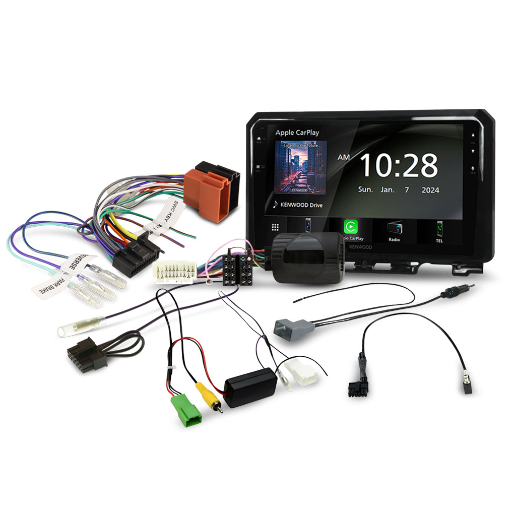 DMX80AXS Bundle - Kenwood DMX80AXS 9 (HR9-SZ004/APP8KE8)/SWC-APKWPL