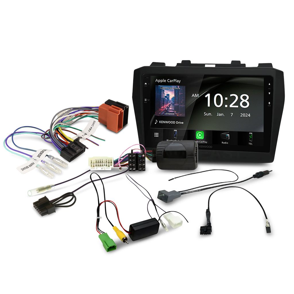 DMX80AXS Bundle - Kenwood DMX80AXS 9 (HR9-SZ002/APP8KE8)/SWC-APKWPL