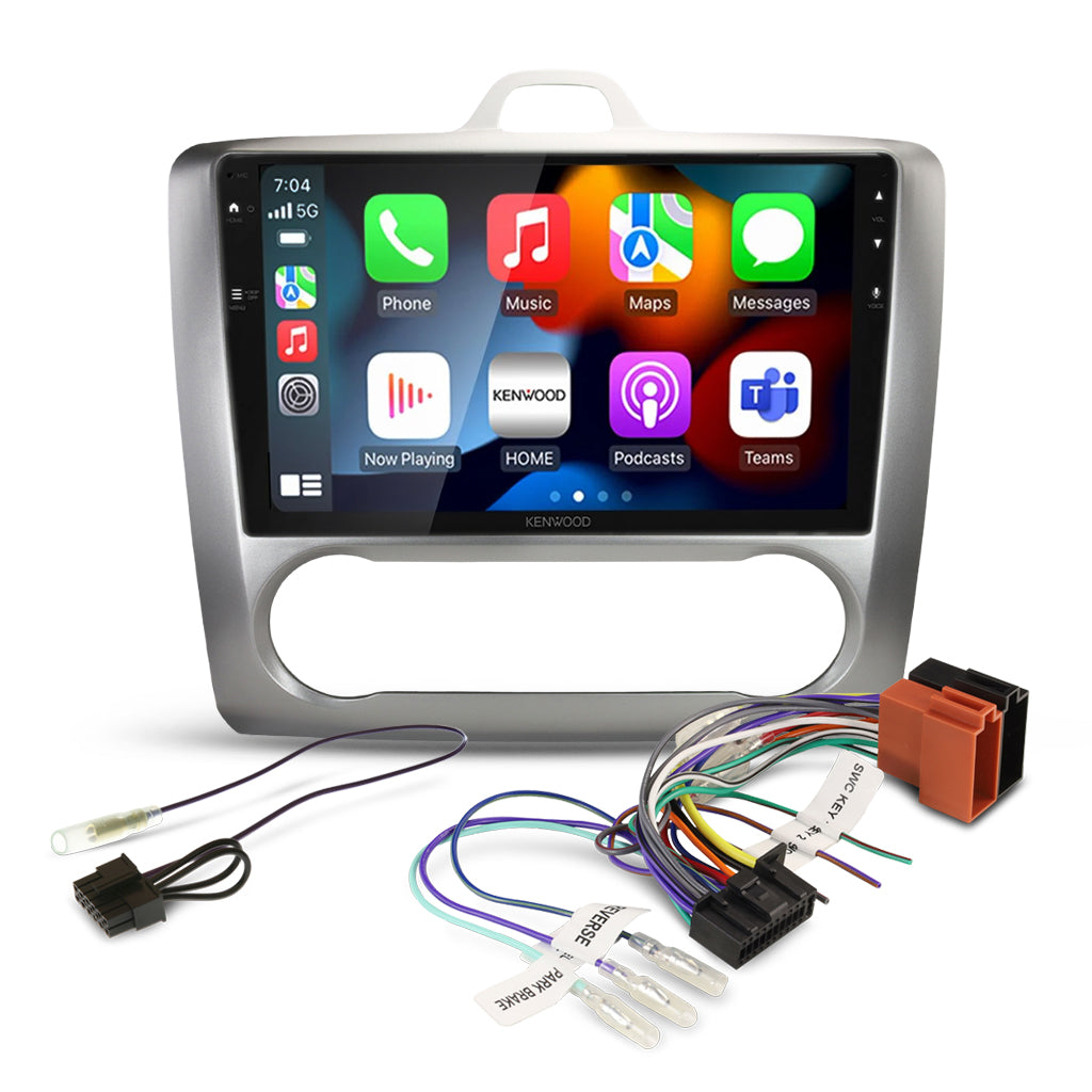 DMX80AXS Bundle - FORD FOCUS 2007-2011 [COMPATIBLE WITH KENWOOD DMX80AXS] (AKFO8/APP8KE8)/SWC-APKWPL