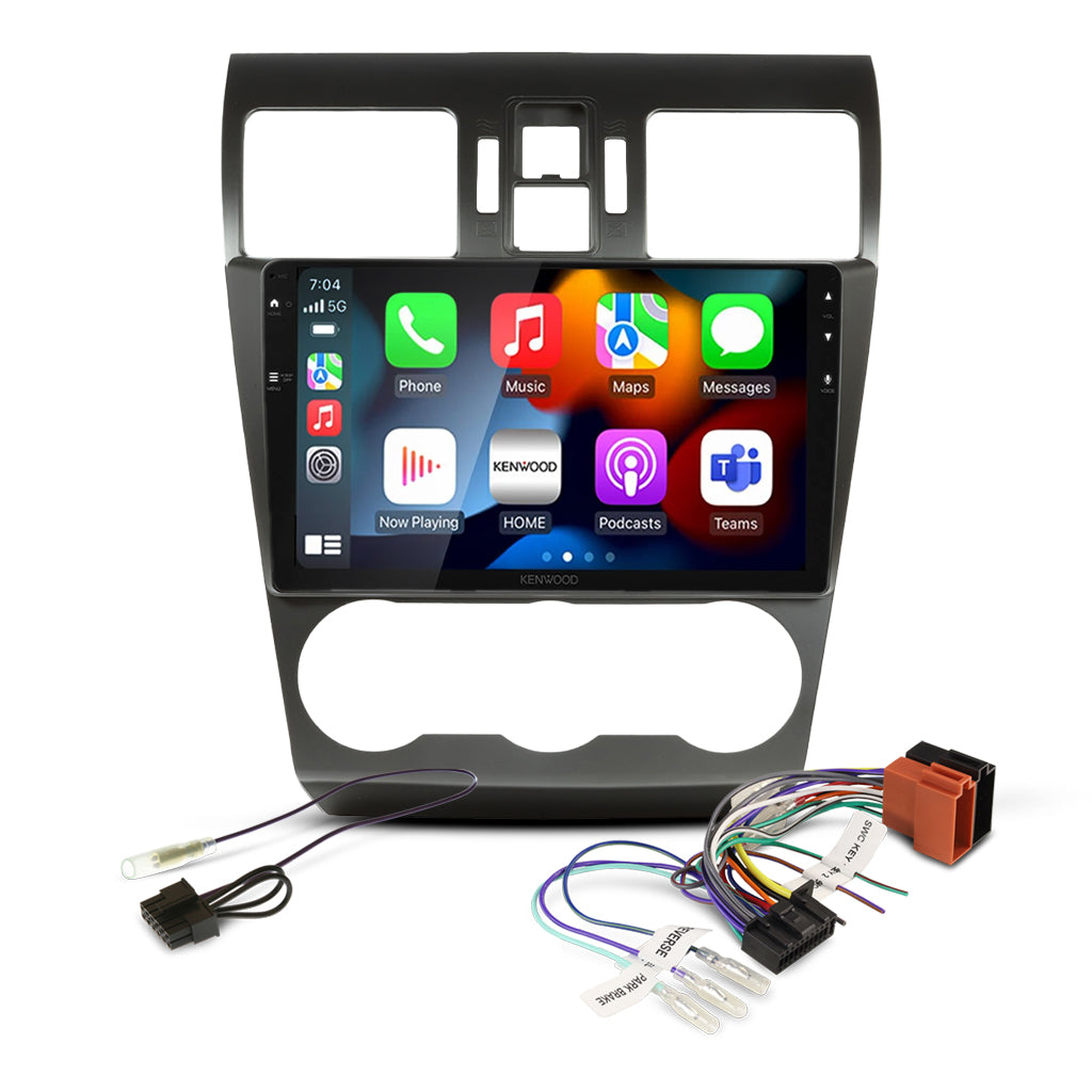 DMX80AXS Bundle - SUBARU WRX 2014-2015 [COMPATIBLE WITH KENWOOD DMX80AXS] (AKSU13/APP8KE8)/SWC-APKWPL