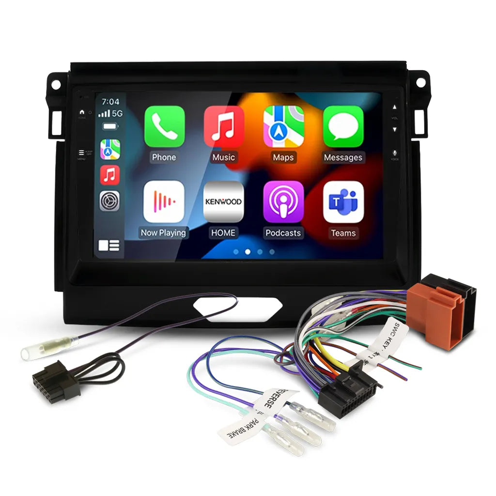 DMX80AXS Bundle - FORD RANGER 2015-2018 [COMPATIBLE WITH KENWOOD DMX80AXS] (AKFO3/APP8KE8)/SWC-APKWPL