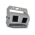 MONGOOSE MC420W Dual Cameras White - 2 Cameras in One Mounting Bracket System