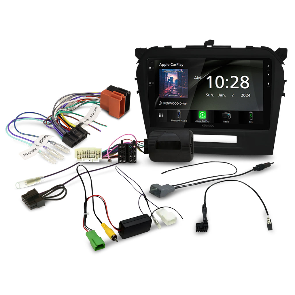 DMX80AXS Bundle - Kenwood DMX80AXS 9 (HR9-SZ003/APP8KE8)/SWC-APKWPL