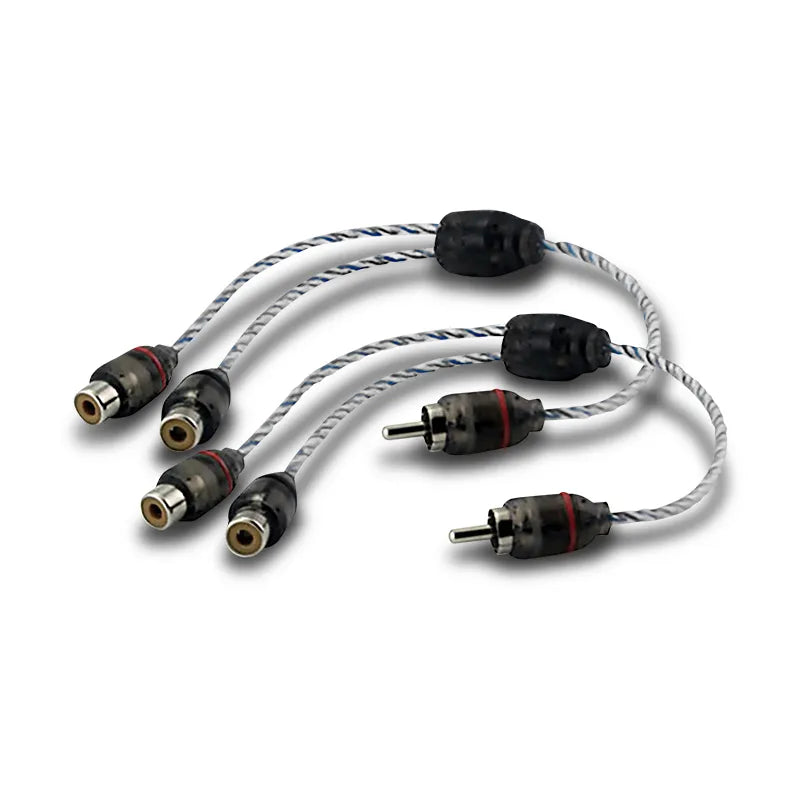 DNA BRCA421BU Bulk 1 Male RCA to 2 Female RCA Y Split Pro Spec Interconnect Audio Cable