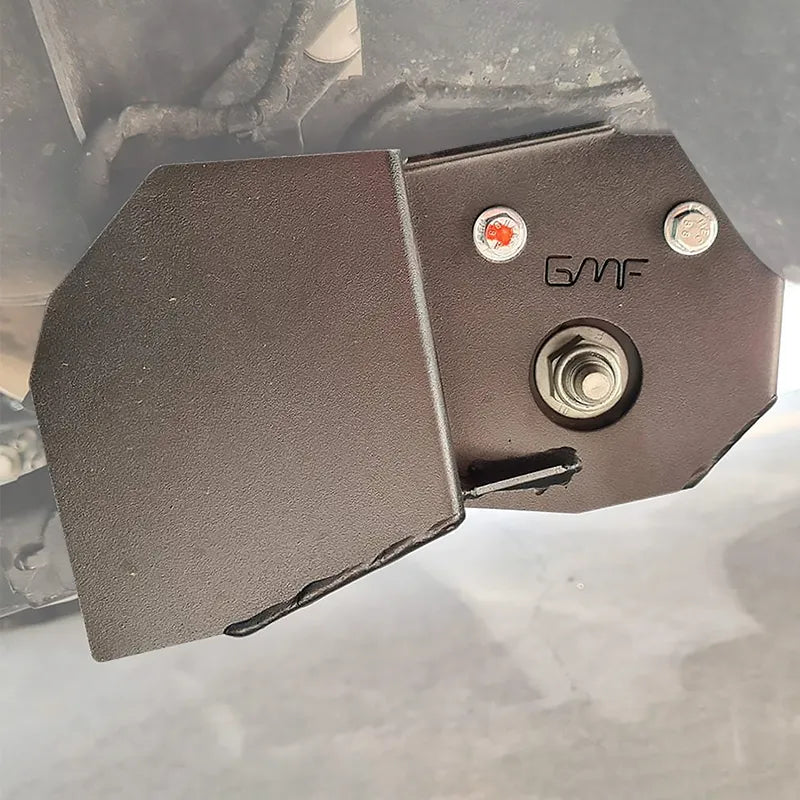 GMF4x4 MG-2002 (2002-MG) Trailing Arm Sensor Guard in Black Powder Coat To Suit Ford Ranger Raptor 2022+