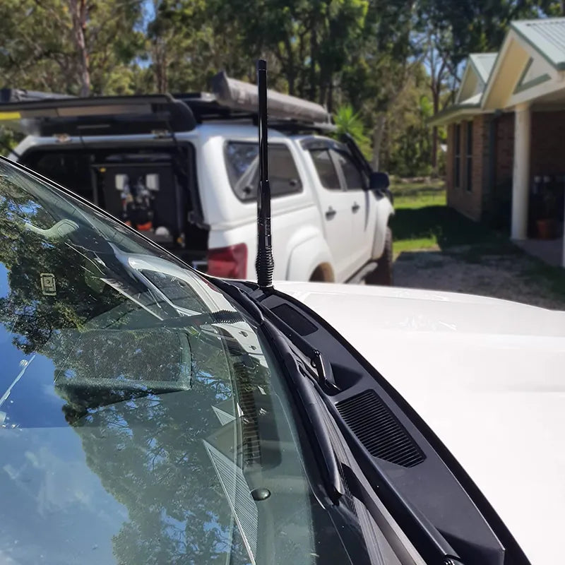 GMF4x4 BB-008P (008P-BB) UHF Antenna Bonnet Bracket Suit VW Amarok 2011 - 2022 (Passenger Side)