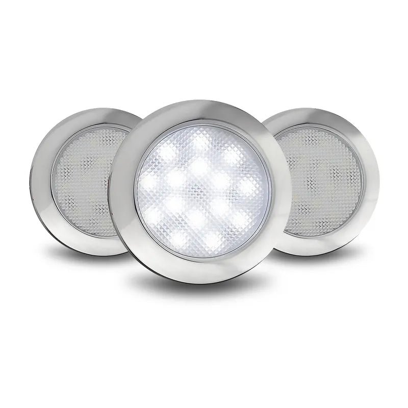 LED Autolamps 7515CB 12V Interior Round Lamp