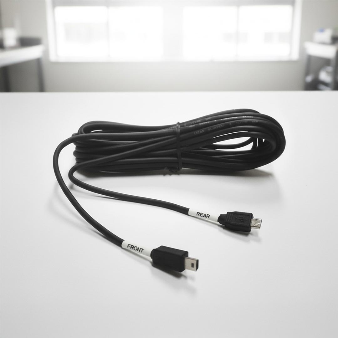 QVIA LUKAS QR-AR-CABLE11 | 11m Rear Camera Extension Cable – Durable Dashcam & Reversing Camera Lead