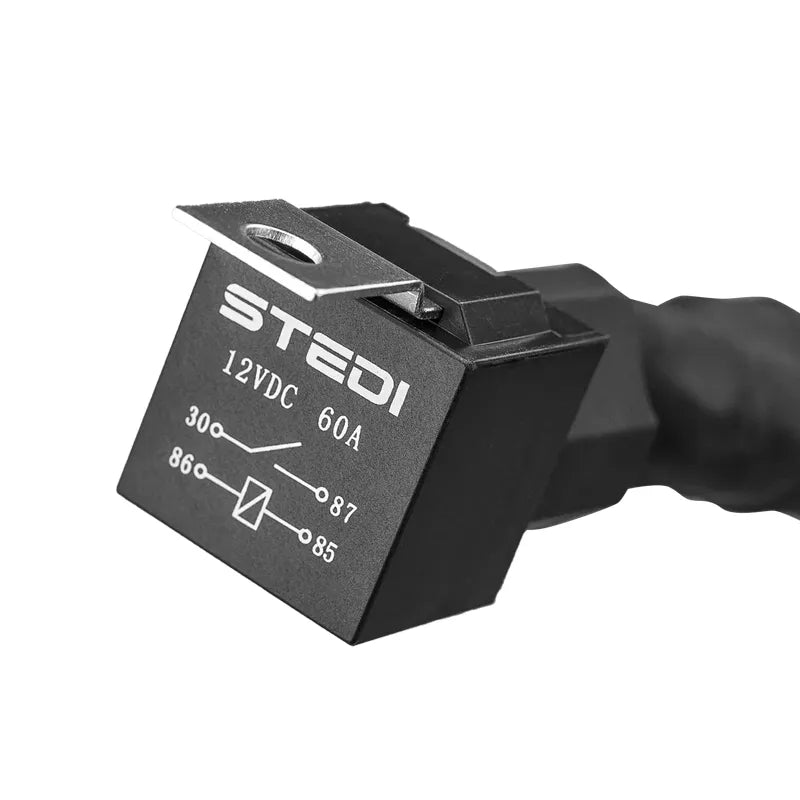 STEDI WIRQKFT-HIBEAM Single Connector Plug & Play Smart Harness™ High Beam Driving Light Wiring