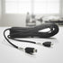 QVIA LUKAS QR-AR-CABLE7 | 7m Front-to-Rear Dashcam Cable for AR790 – Durable Extension Lead