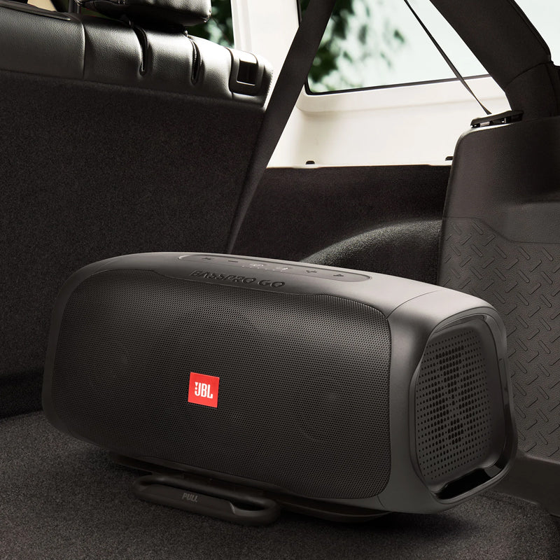 JBL BassPro Go In-Vehicle Powered Subwoofer & Full Range Portable Bluetooth Speaker