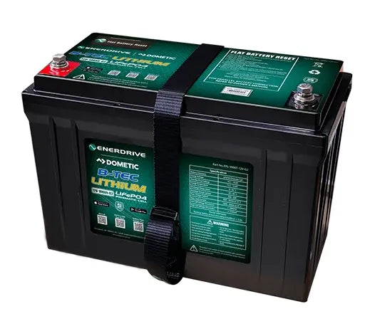 Enerdrive EPL-100BT-12V-G2 B-Tec 100Amp / 12V LIFEPO4 Battery Gen2