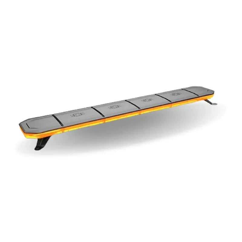 LED Autolamps LB1345ACM 10/30V Amber Emergency Light Bar Clear Lens With Amber LEDs 10 Selectable Flash Patterns