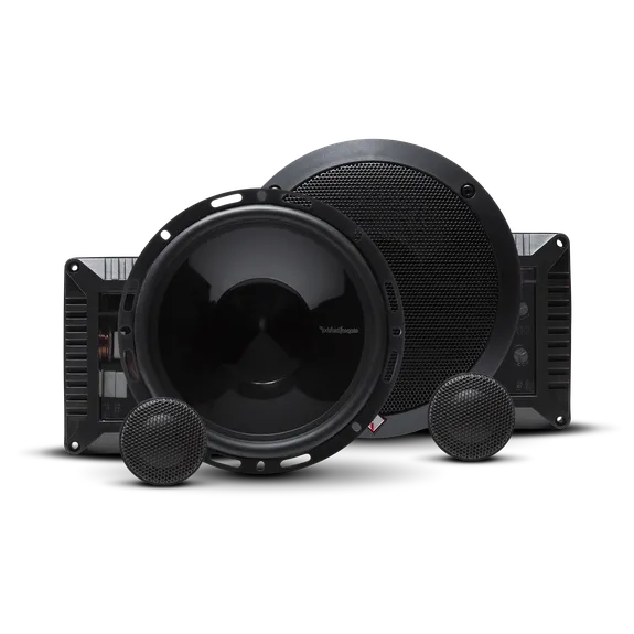 Rockford Fosgate T1650-S Power 6.5 Inch 2-Way Euro Fit Component Speaker System (Pair)