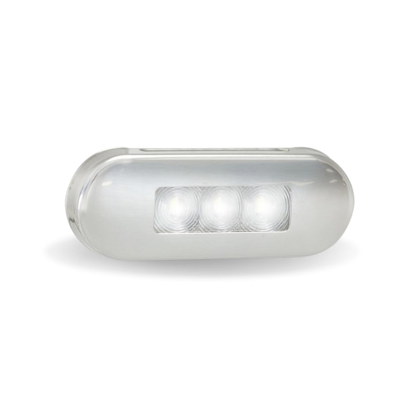 LED Autolamps 86WMB 12-24V LED Front Marker Light Stainless Steel Bezel
