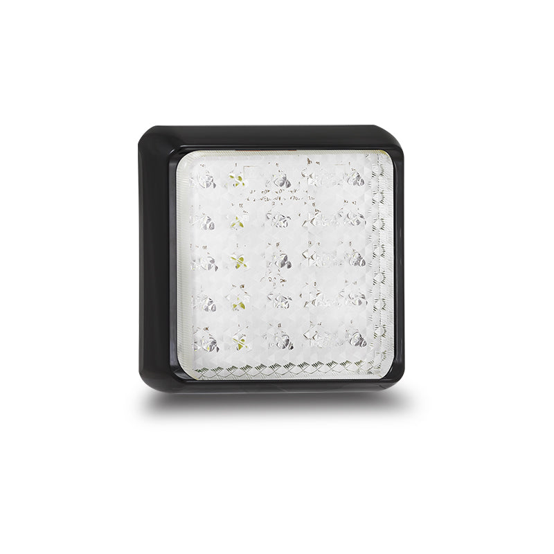 LED Autolamps 100WM 12/24V Reversing Lamp With 25 White LEDs With Bracket and 30cm Wire