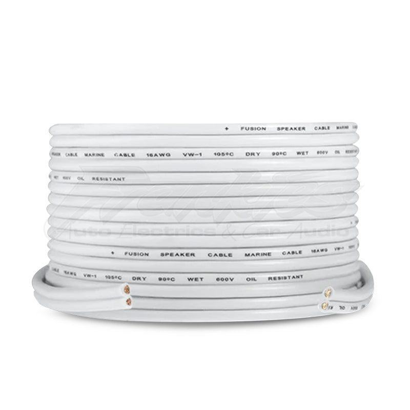 Fusion 010-12899-10 50Ft/15.24m, 16 AWG (1.3 mm2) Marine Speaker Cable