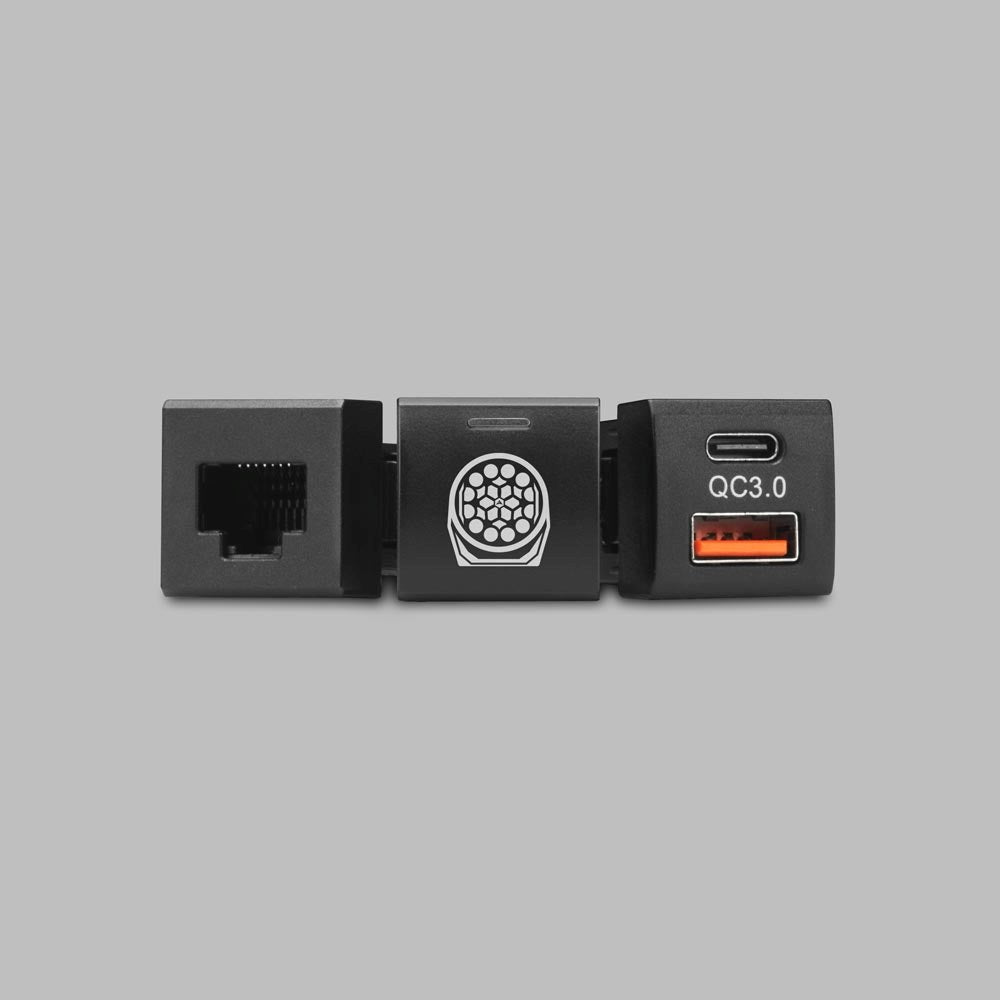 ALTIQ ASSCB-SMF Square Push Switch | Fits ALTIQ Fascia Panel
