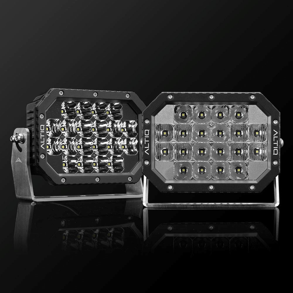 ALTIQ quadv3pair Quad V3 LED Driving Lights | Seamless Combo Beam Pattern