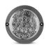 LED Autolamps 102ABC 12V Black Chrome Round Indicator Lamp With Clear Lens